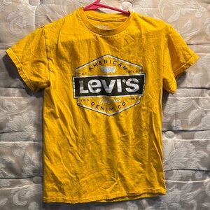 Levis yellow shirt